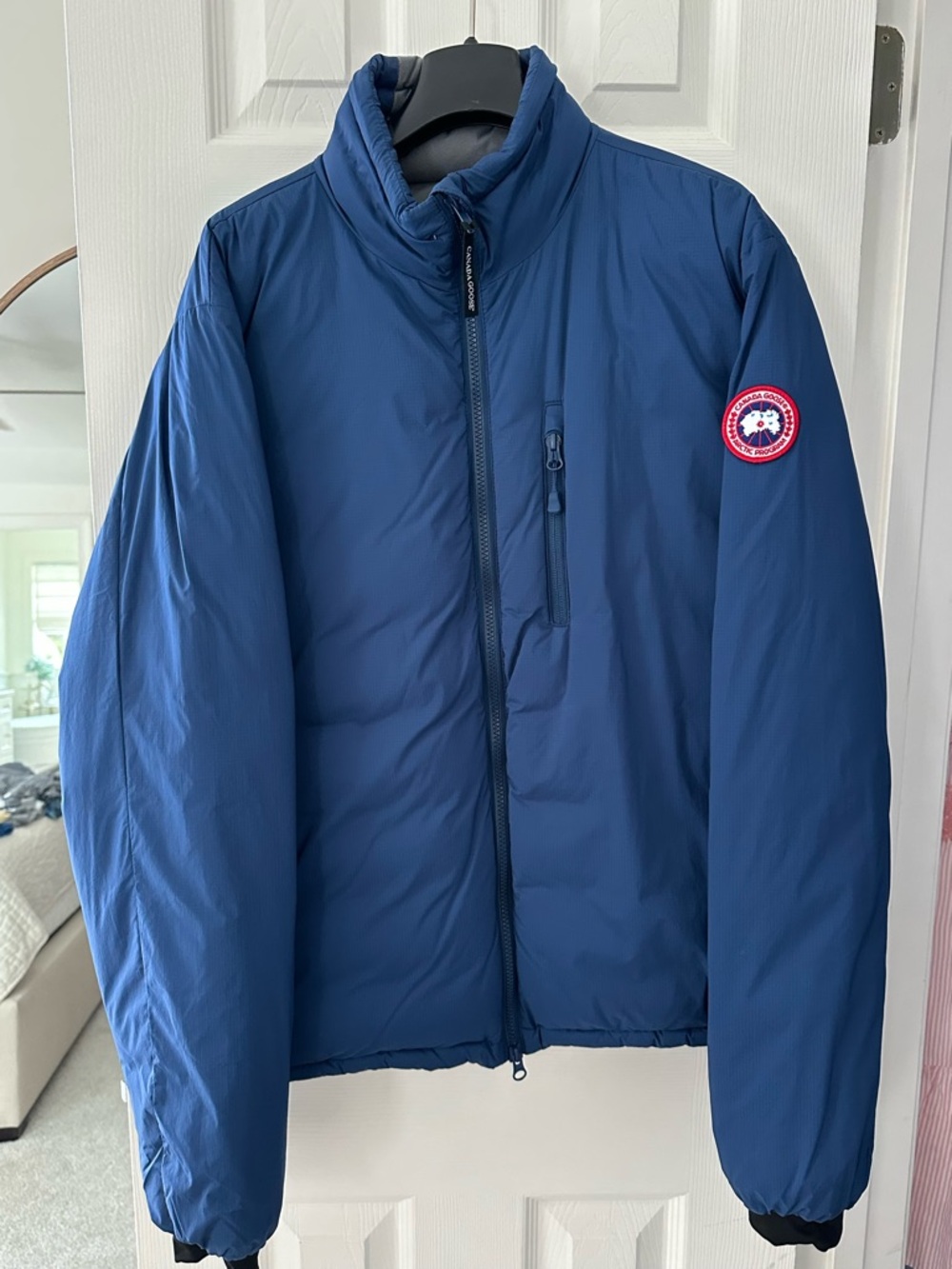 Canada Goose Navy Blue Men's Insulated Puffer Jacket